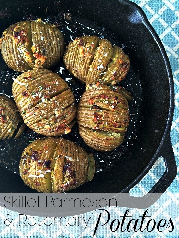 Skillet Parmesan & Rosemary Potatoes of Courtney Glantz - Recipefy