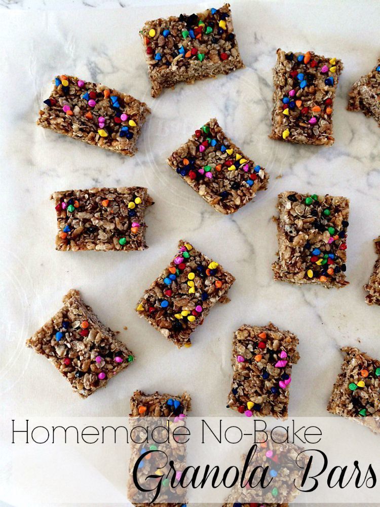 Homemade No Bake Granola Bars of Courtney Glantz - Recipefy