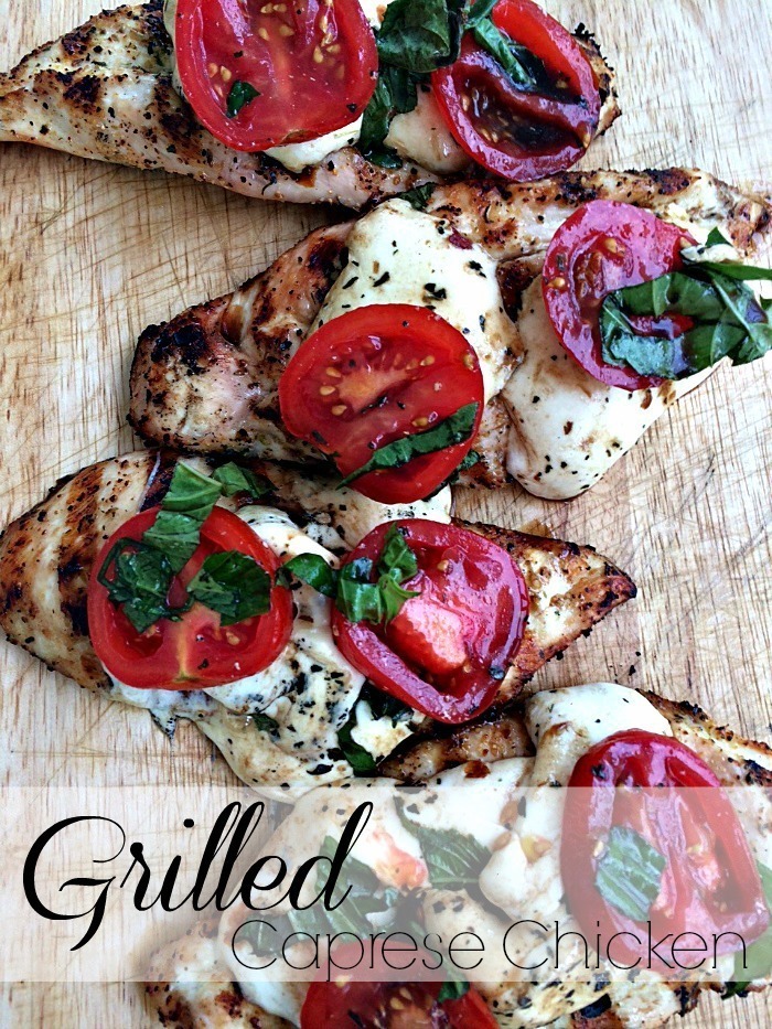 Grilled Caprese Chicken of Courtney Glantz - Recipefy