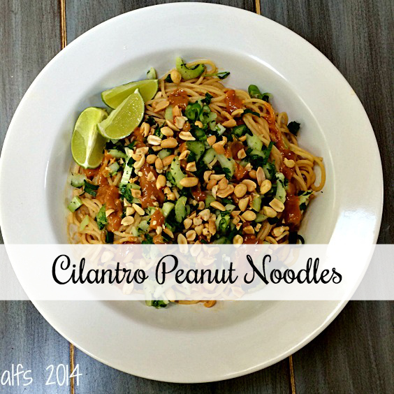 Cilantro Peanut Noodles of Courtney Glantz - Recipefy