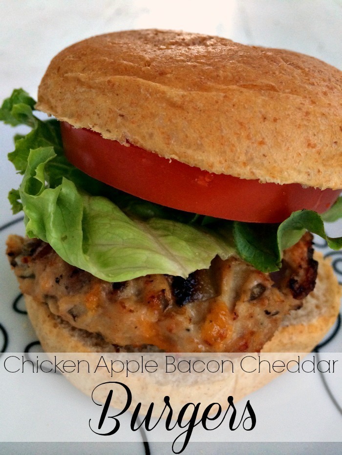 Chicken Apple Bacon Cheddar Burgers of Courtney Glantz - Recipefy