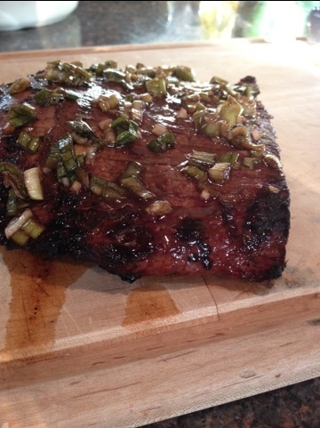 Marinated Flank Steak of Courtney Glantz - Recipefy