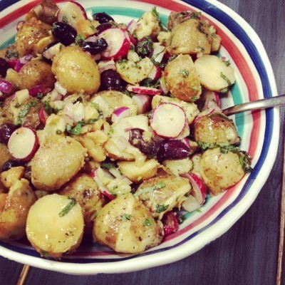 Crunchy Herb Potato Salad of Courtney Glantz - Recipefy