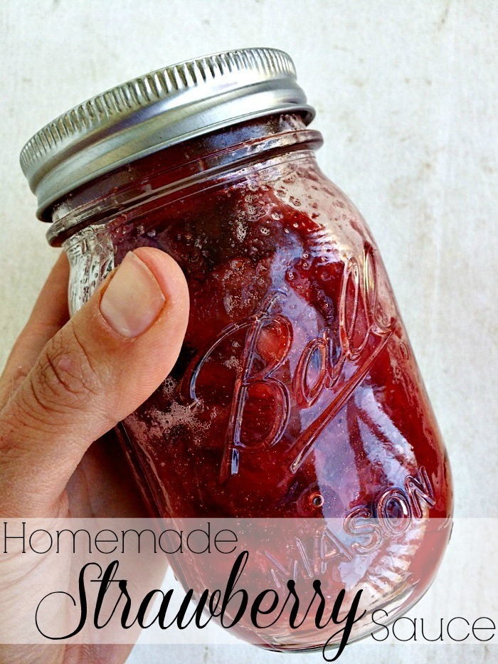 Homemade Strawberry Sauce of Courtney Glantz - Recipefy