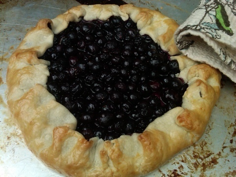 Blueberry Galette of Courtney Glantz - Recipefy