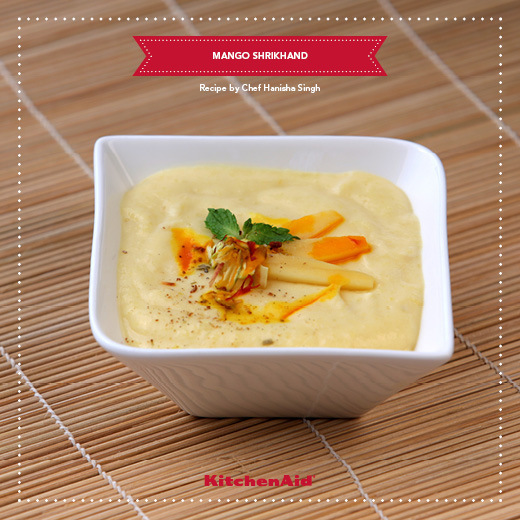 Mango Shrikhand Recipe de Kanika Katyal - Recipefy