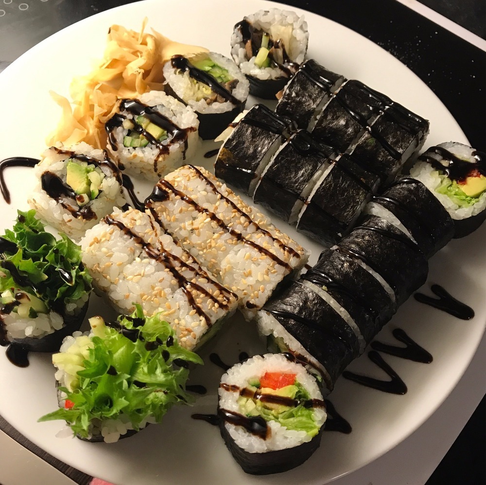 Vegan sushi di DC5veganlifestyle - Recipefy