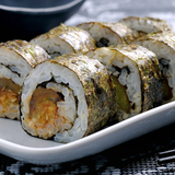 Aubergine-sushi