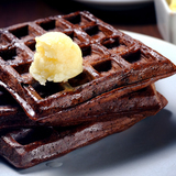Dark-chocolate-waffles