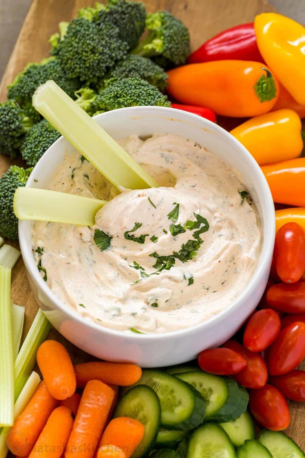 Veggie Dip de Bobby Keillor - Recipefy