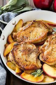 Pan Fried Apple Pork Chops of Bobby Keillor - Recipefy