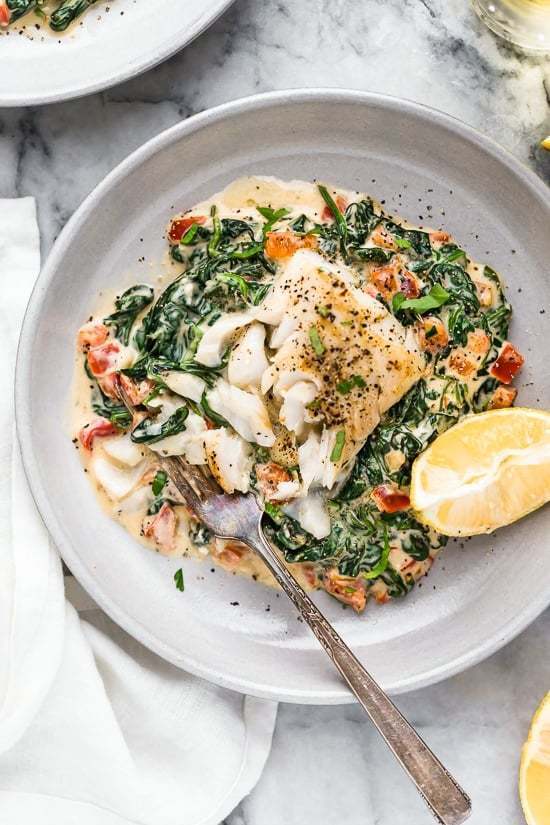 Fish Florentine de Kelly Barton - Recipefy